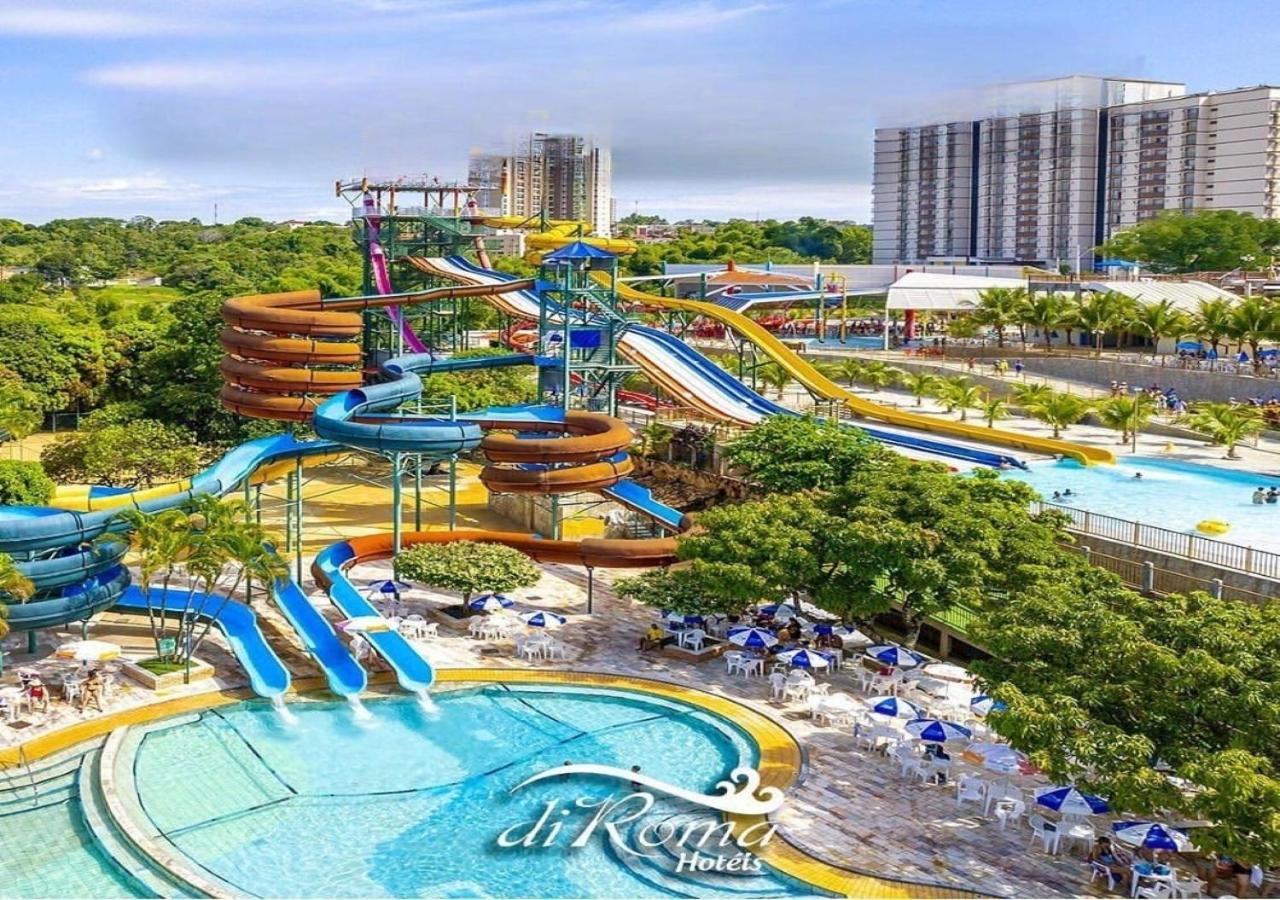 Diroma Com Um Dia No Acqua Park, Splash E Slide Apartamento Caldas Novas