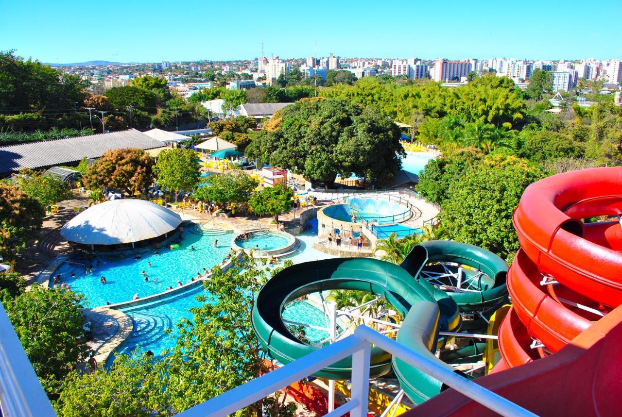 公寓 Diroma Com Um Dia No Acqua Park, Splash E Slide Caldas Novas