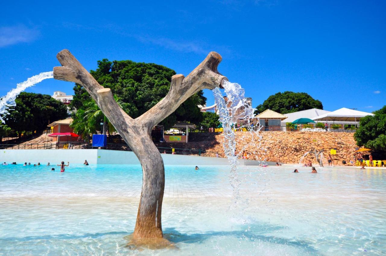 Diroma Com Um Dia No Acqua Park, Splash E Slide 公寓 Caldas Novas