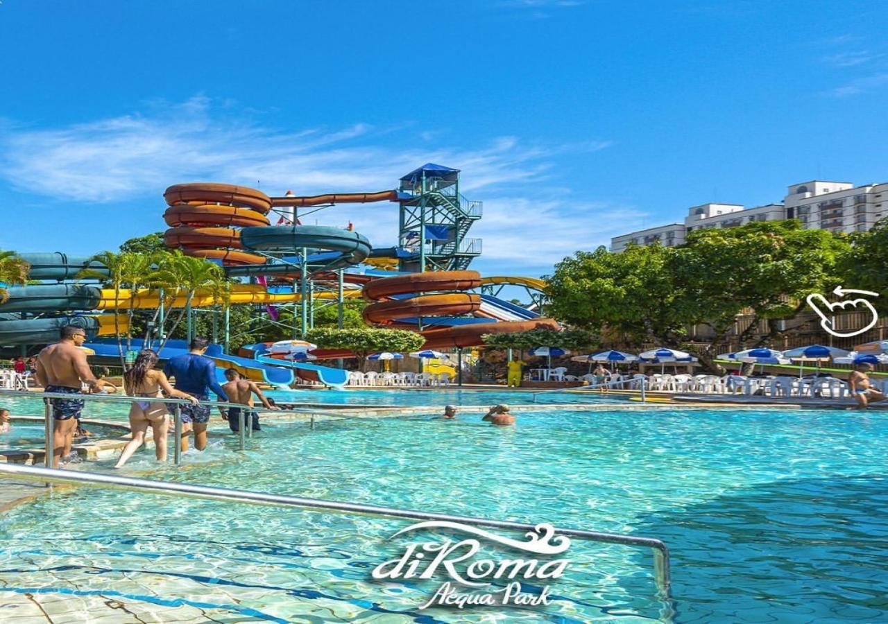 公寓 Diroma Com Um Dia No Acqua Park, Splash E Slide Caldas Novas